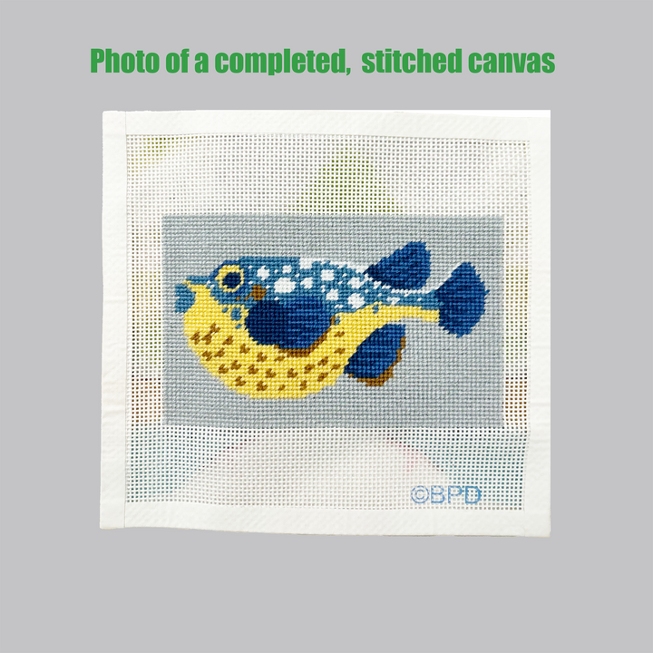 Pufferfish Needlepoint Kit