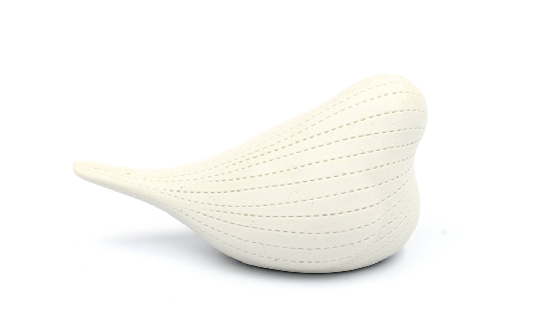Handcrafted Mini Bird White
