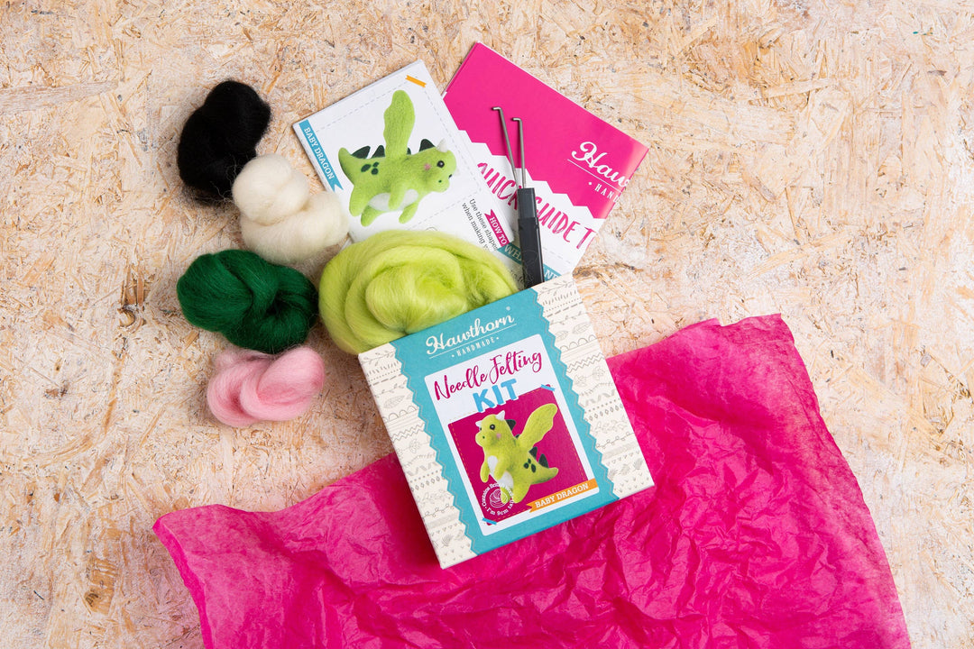 Baby Dragon Mini Needle Felting Kit