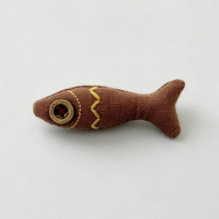 Refined Playful Cartoon Animal Fabric Daily Brooch