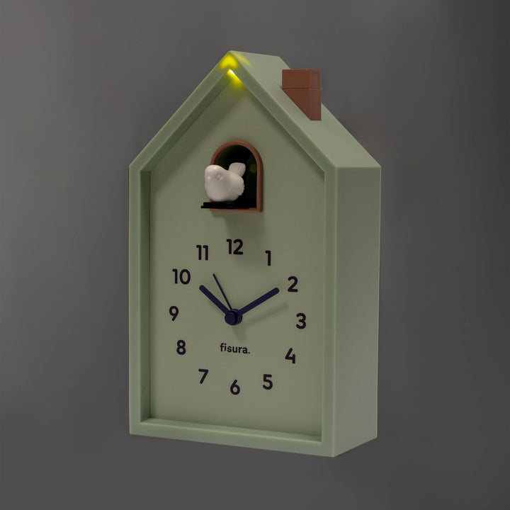 Mint Cuckoo House Alarm Clock