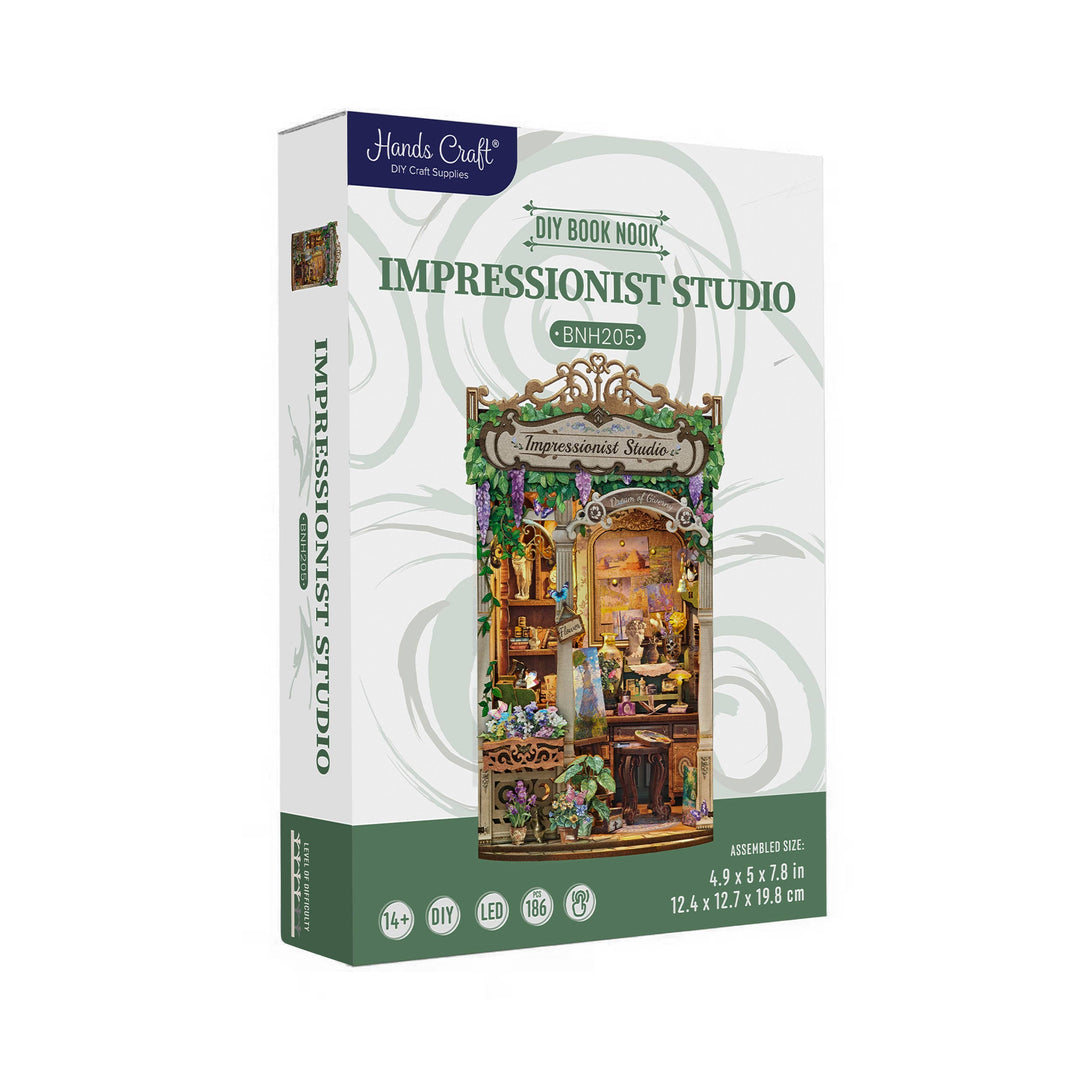 DIY Book Nook Kit: Impressionist Studio