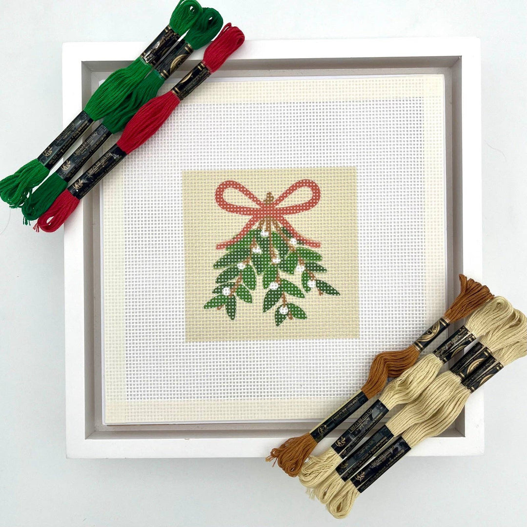 Mistletoe Needlepoint Kit