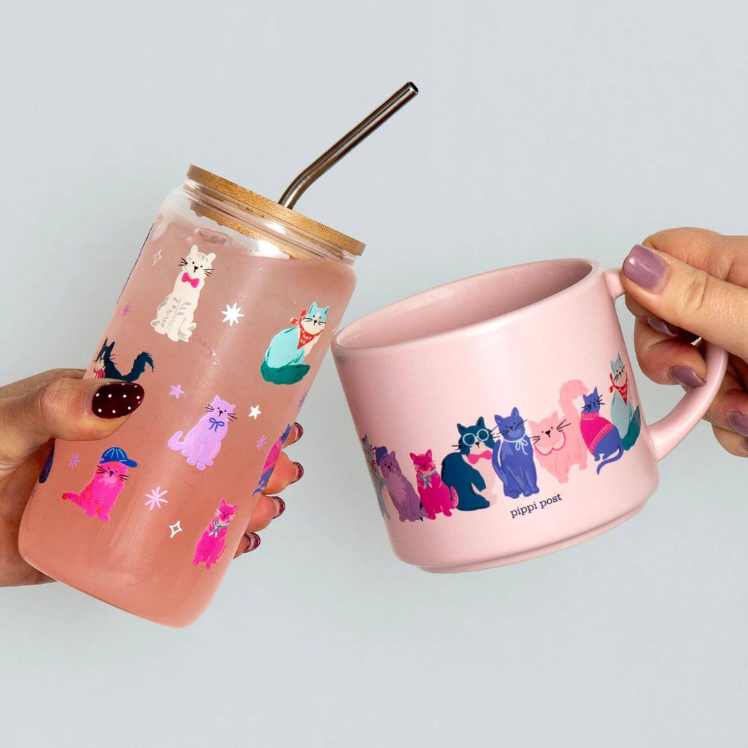 Cool Cats Large Ceramic Mug