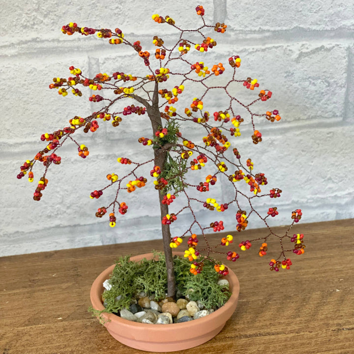 Autumn Bonsai Tree Beading Kit