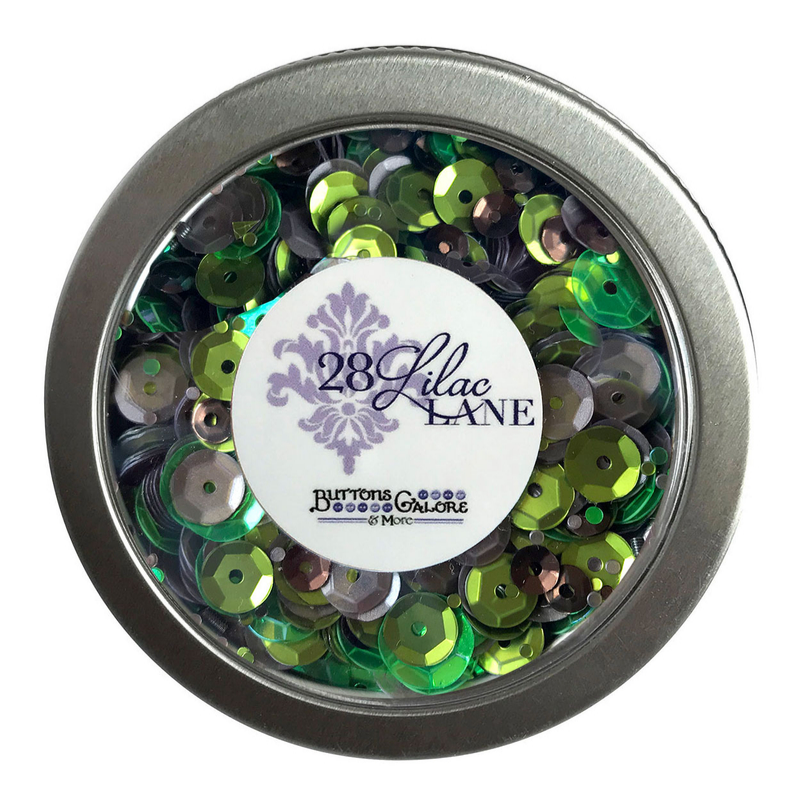 Chocolate Mint Sequin Mix