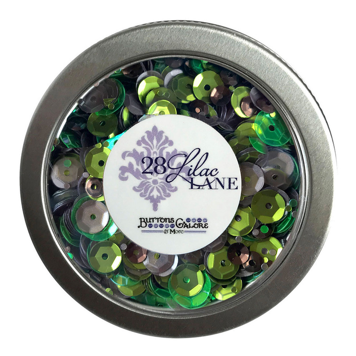 Chocolate Mint Sequin Mix