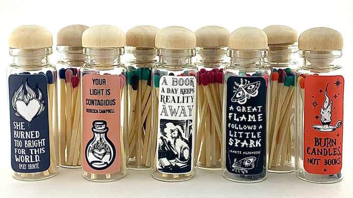 Candle Matches / A Book A Day... / Rainbow Matches / Bookish
