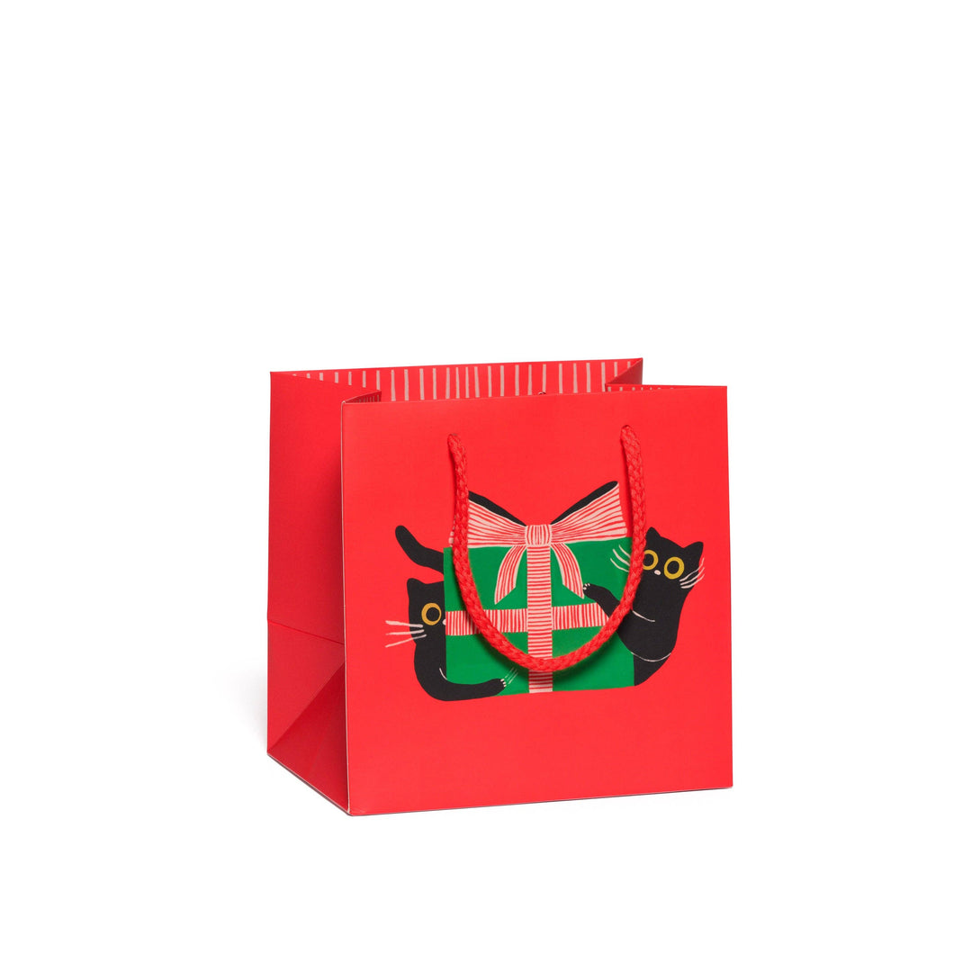 Holiday Black Cat gift bags