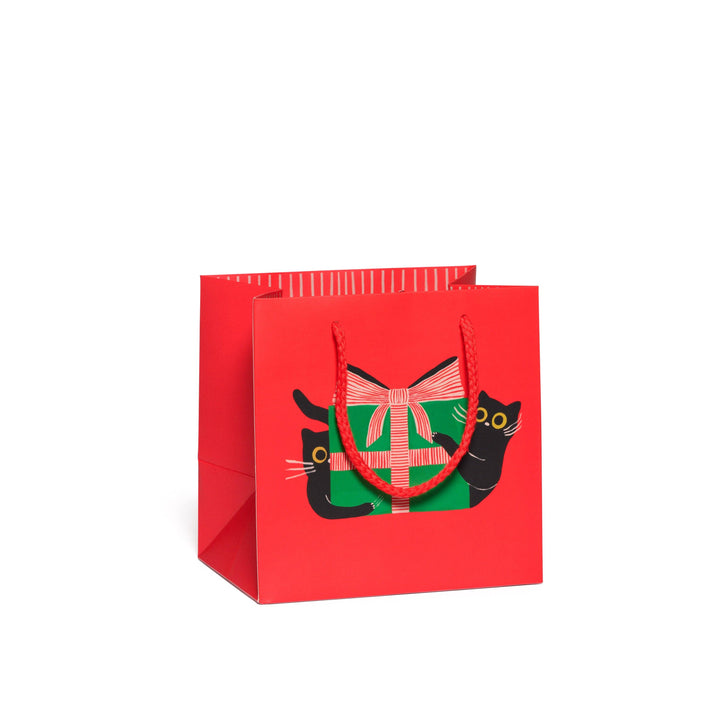Holiday Black Cat gift bags
