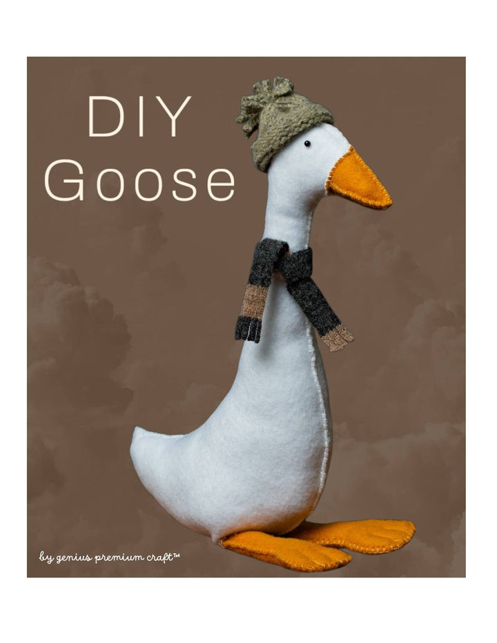 DIY Felt Goose Sewing Kit