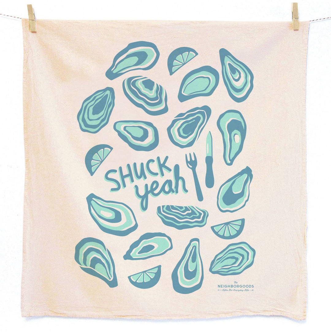 FRESH OYSTERS - Tea Towel Set of 2