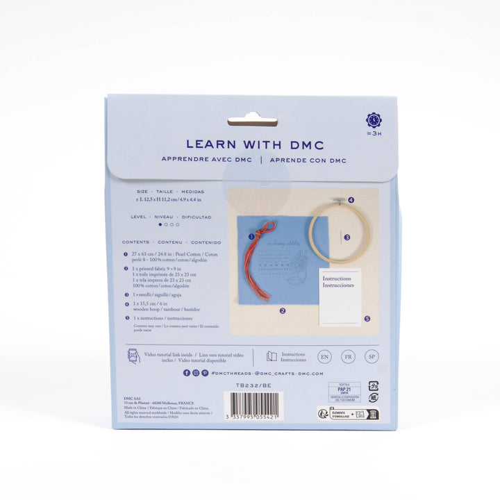 DMC Learning - Embroidery Kit, TB232BES