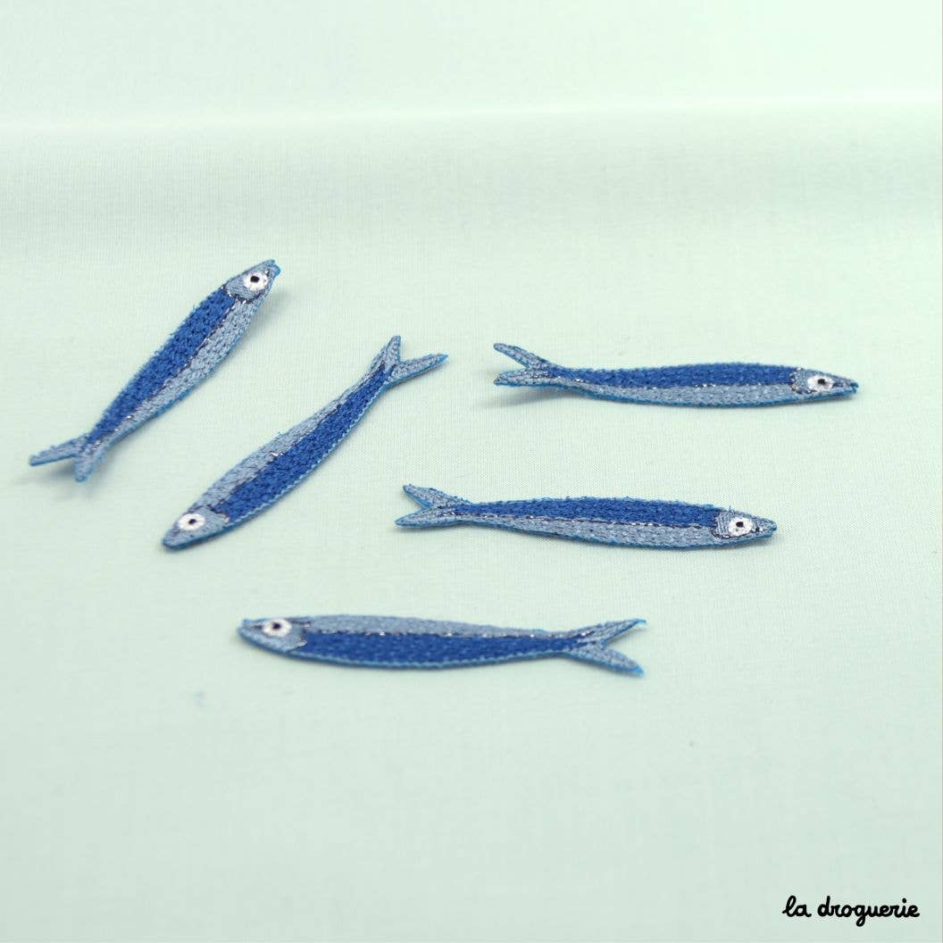Anchovy Fish Patch 60 x 10 mm