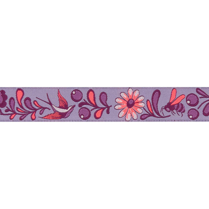 Tula Pink Birds & Bees Mystic Purple 7/8"