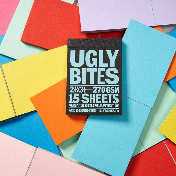 Colored ATC Sketch Pad 2.5" x 3.5" 270gsm (15 Sheets)