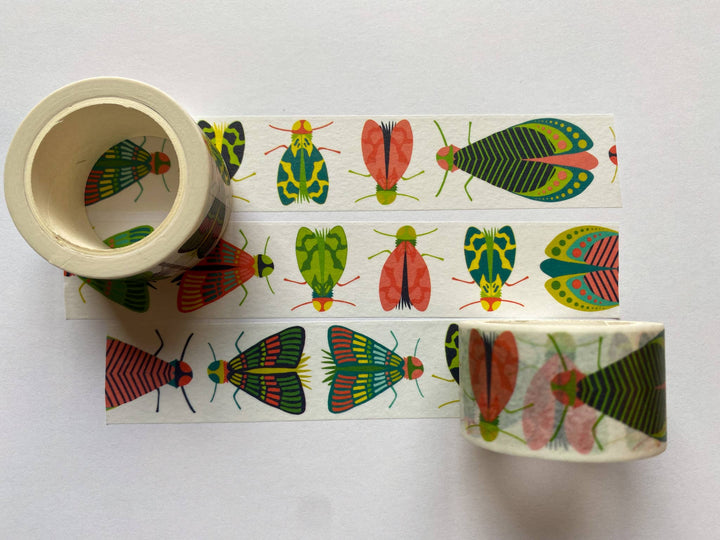 Mondo Bug 1 inch Washi Tape