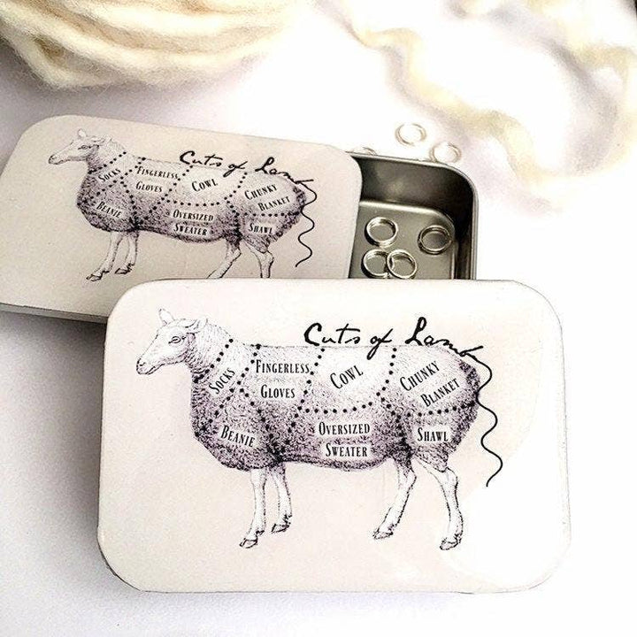 Cuts of Lamb Notions Tin