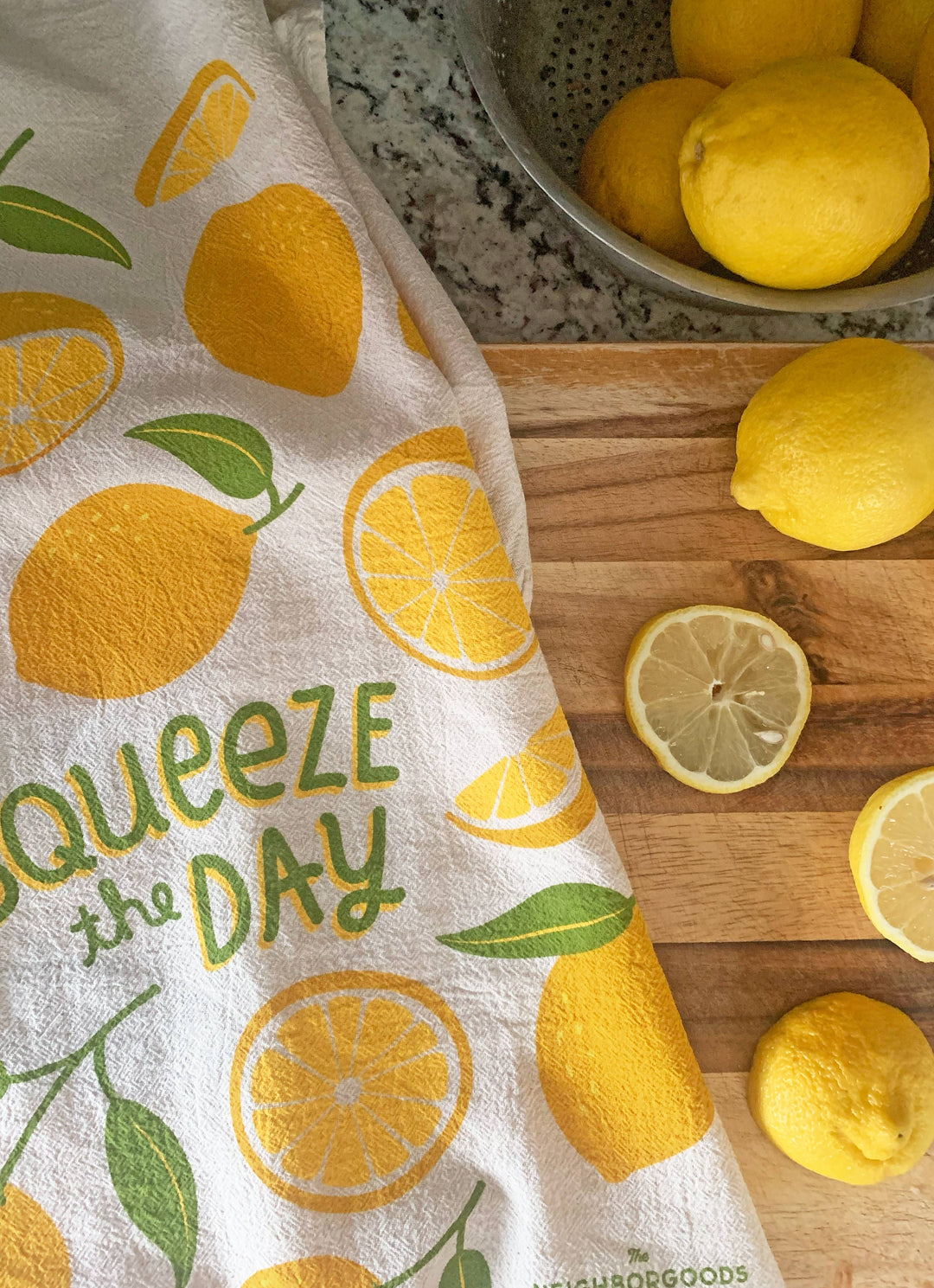 Lemon Tea Towel