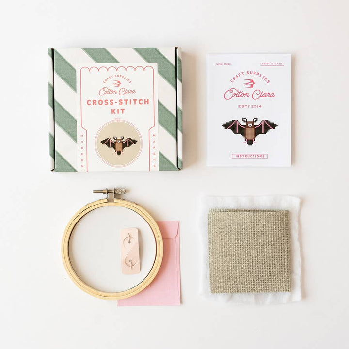Bat Cross Stitch Kit