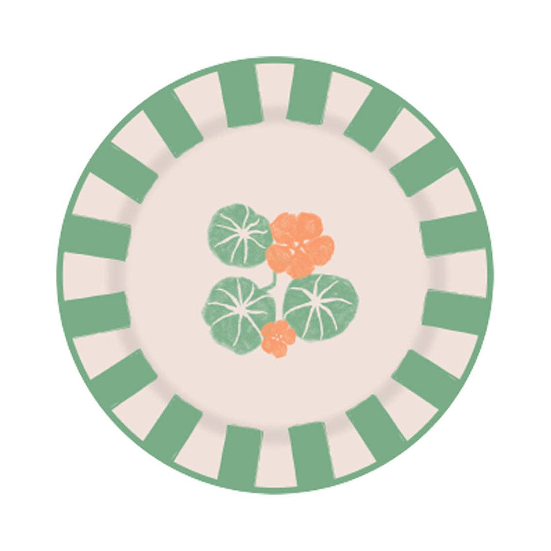 Nasturtium Enamel Plate - 20cm | Kitchenware |