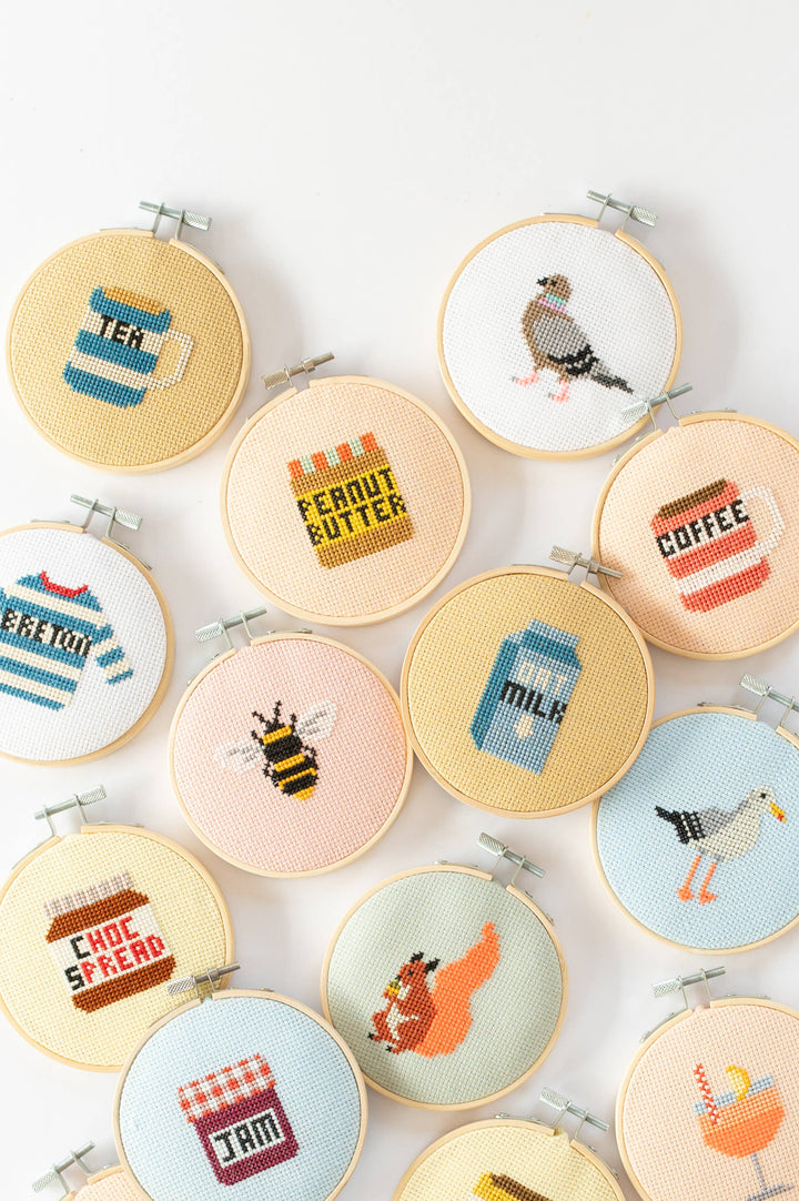 Bee Cross Stitch Kit