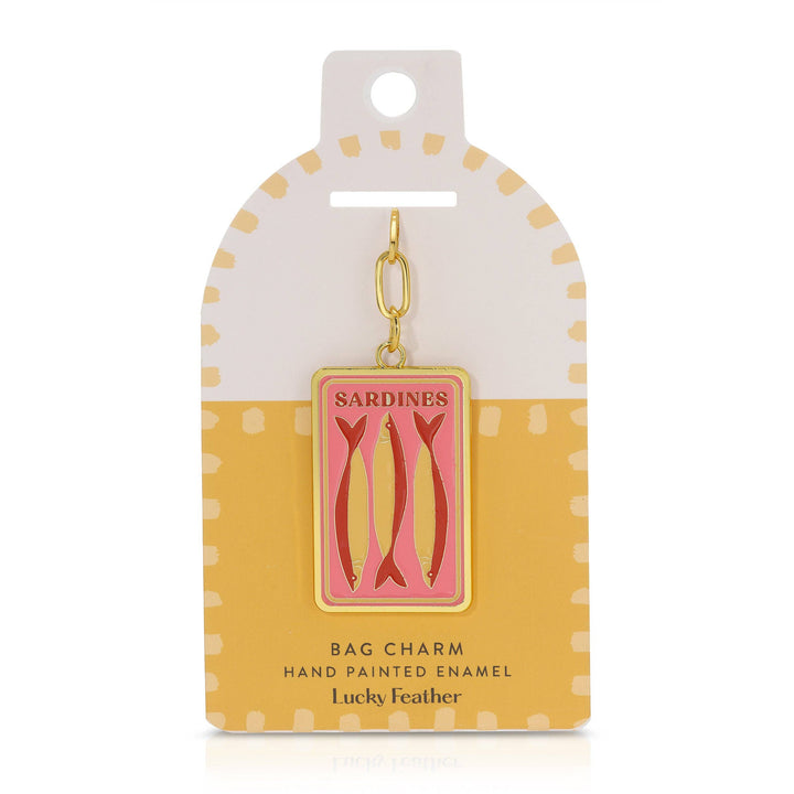 Enamel Bag Charm Bundle - Includes 4 of each style (48 pieces total) + wood display
