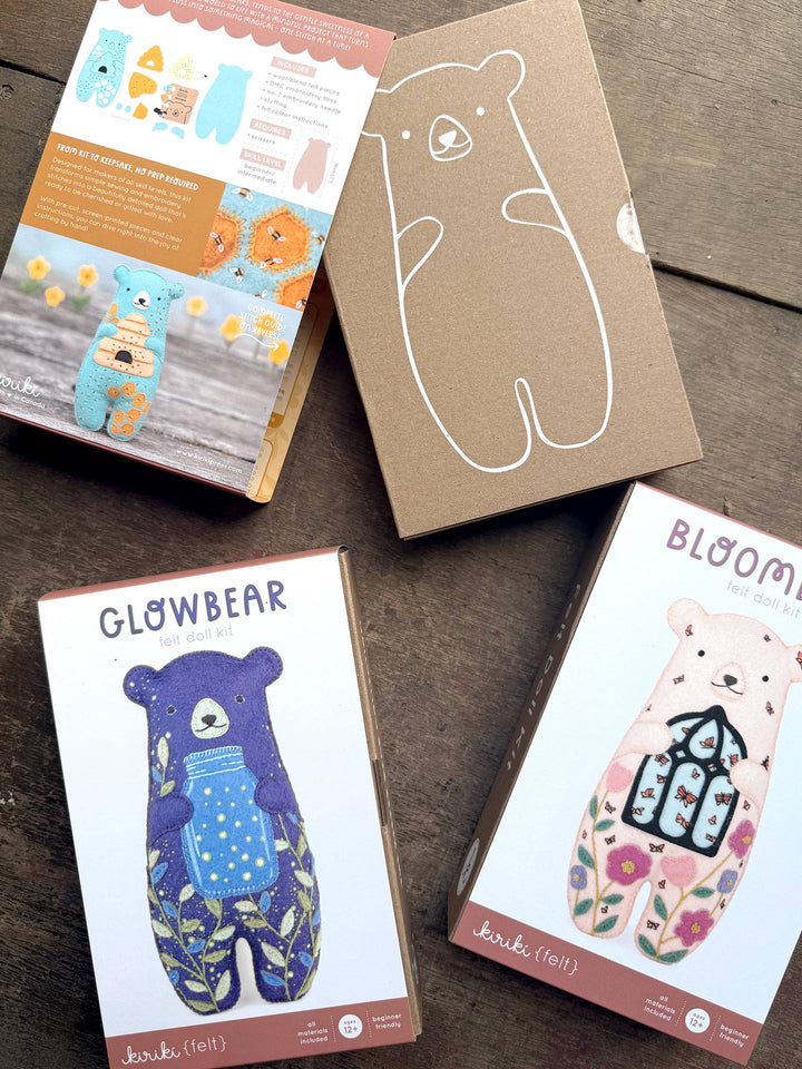 Bloombear Felt Doll Kit