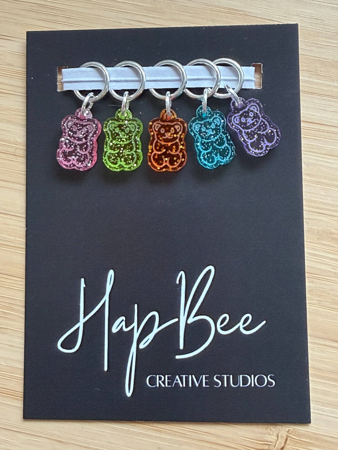 CANDY BEARS stitch Marker set