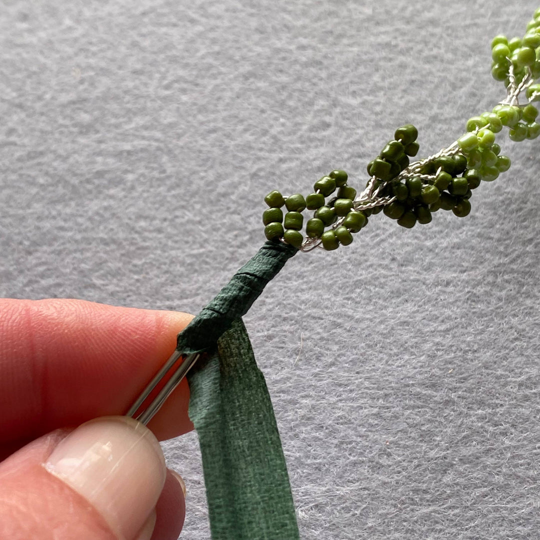 Grass Stems Flower Bead Craft Kit