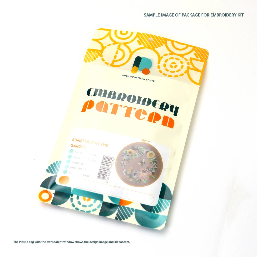The Fish Pattern Embroidery Kit