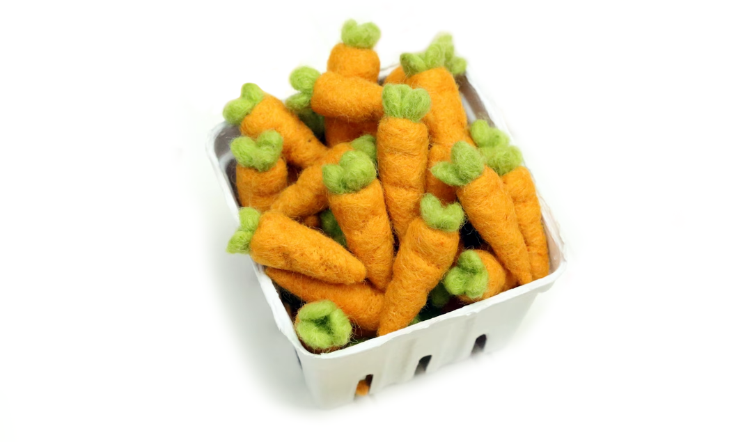 Felt Carrots