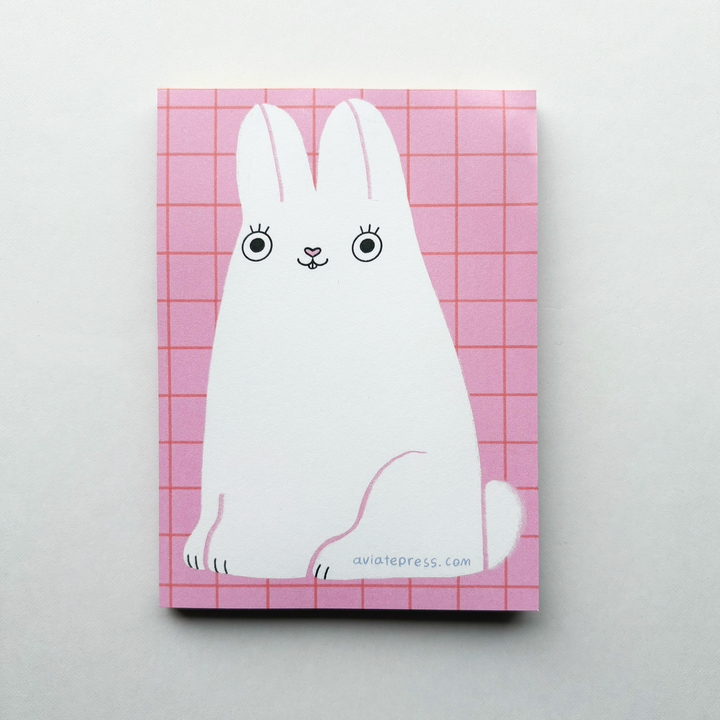 Fluffy Bunny Notepad