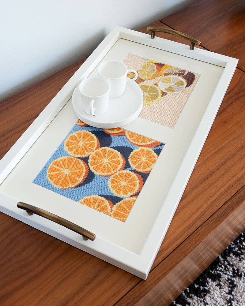 Agrumes Needlepoint Kit | DIY Embroidery