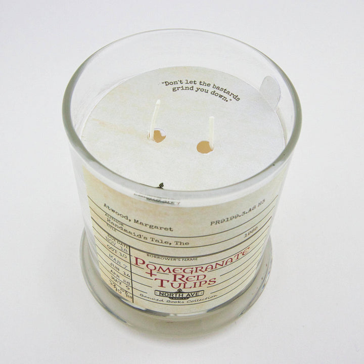 Banned Book Candle / The Handmaid’s Tale / Feminist Gift