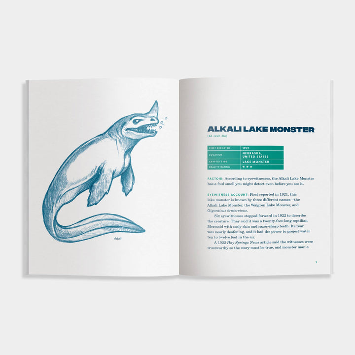Cryptid Sea Monsters: A Field Guide to 50 Fascinating Beasts