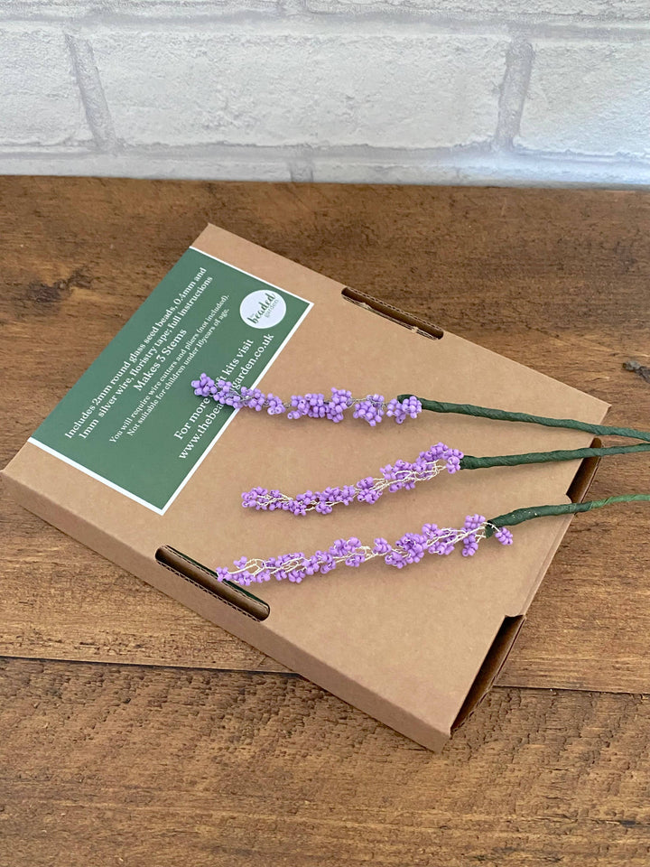 Lavender Flower Beading Kit