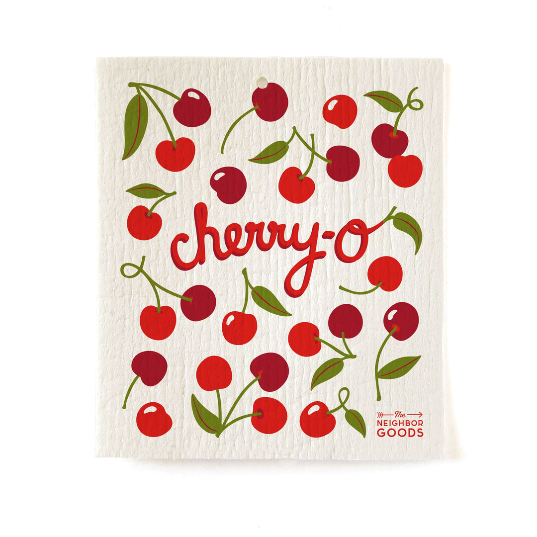 FRUIT STAND (Lemon, Orange, Cherry) - Sponge Cloth Set of 3