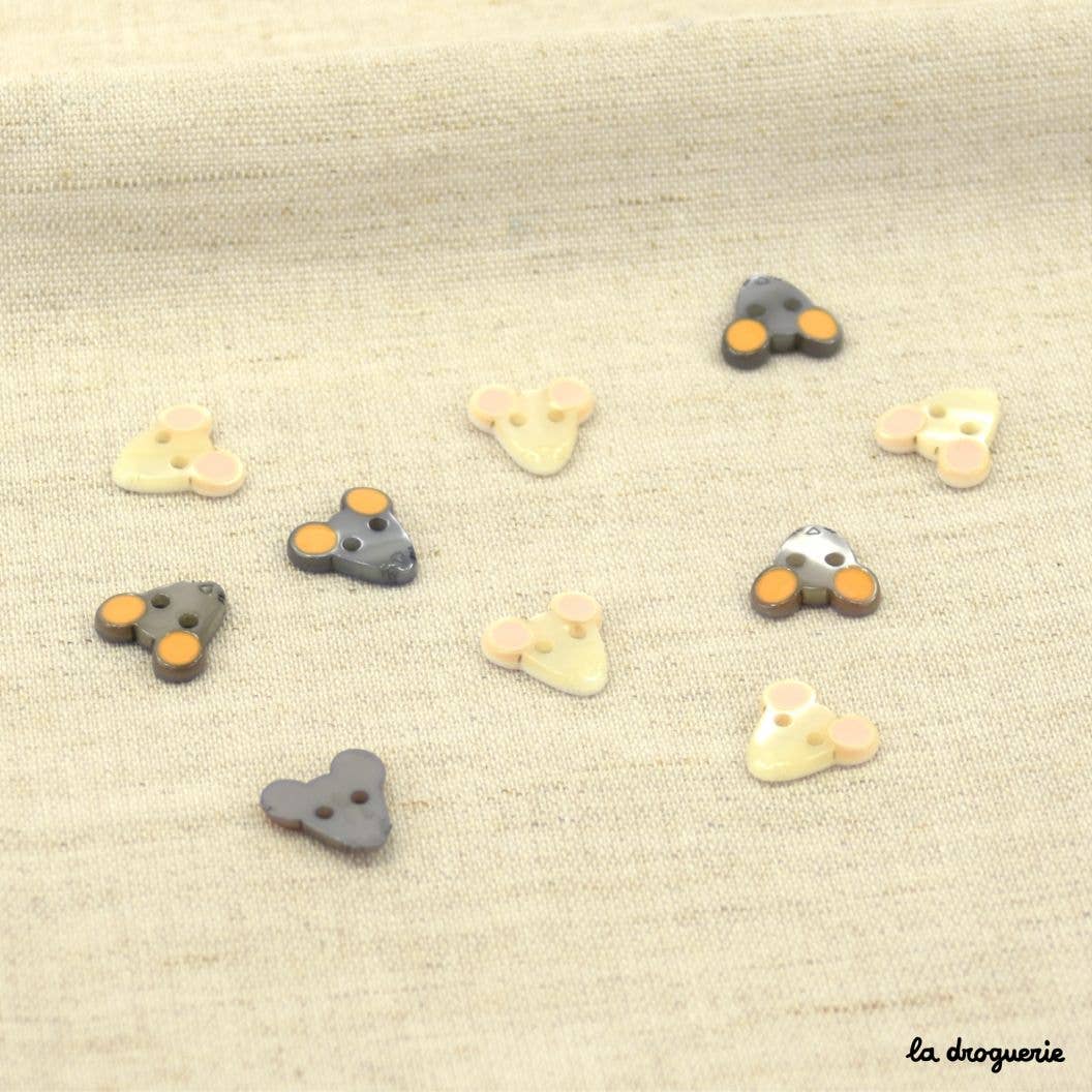Mimi Little Mouse Button 12 mm