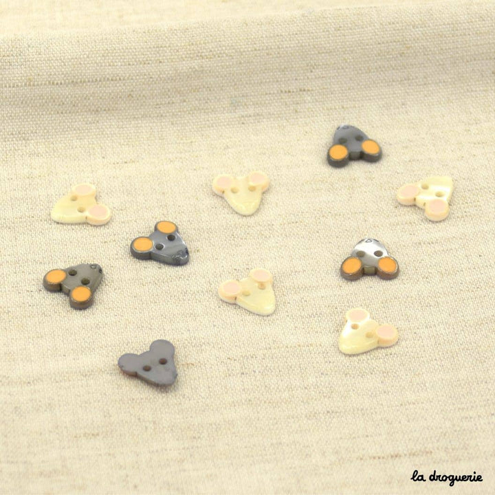Mimi Little Mouse Button 12 mm