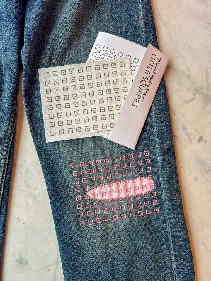 Little Squares . Minimal Mending Series