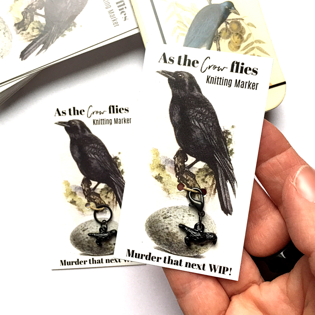 Crow Stitch Marker