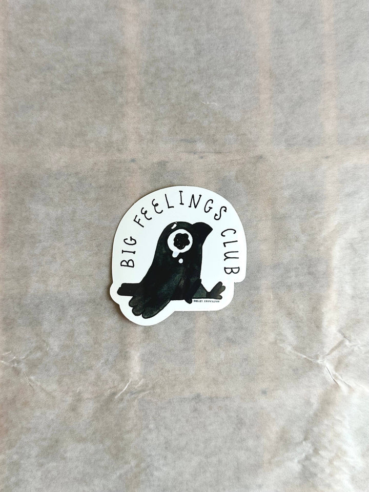 Big Feelings Club - Stay Soft - sticker