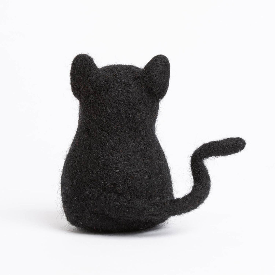 Halloween Cat Easy Needle Felting Kit