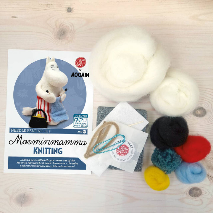 Moominmamma Knitting Needle Felting Kit