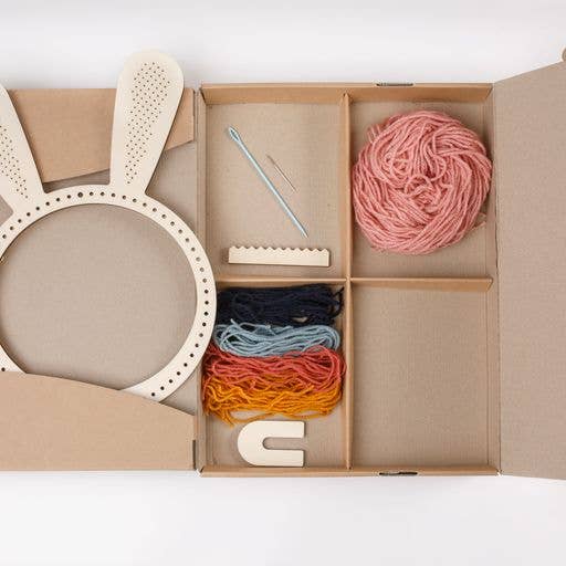 Bunny Wall Art Weaving Kit