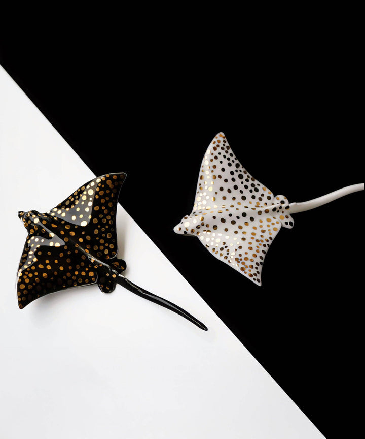YIHE Ceramic Brooches "Batoids"