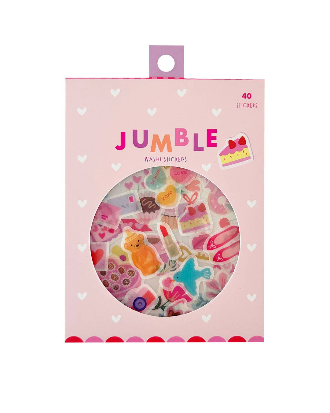 Love Jumble Washi Stickers