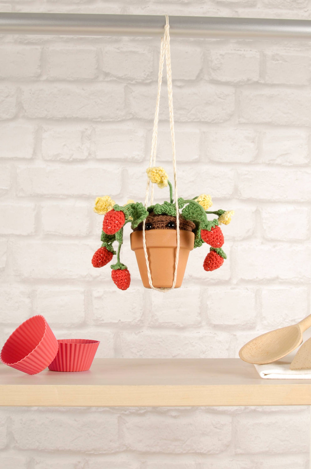 NEW DMC Summer Strawberries Amigurumi Kit