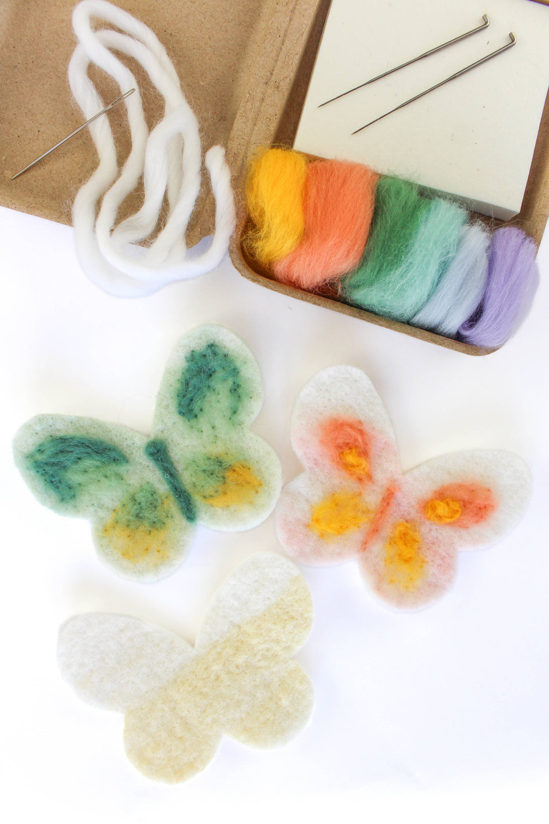 Mini Butterfly Felting Craft Kit